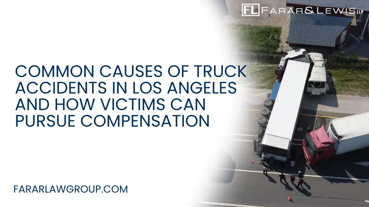 Truck accidents in Los Angeles can leave victims facing devastating injuries, overwhelming medical bills, and long-term emotional trauma. With major commercial routes like I-5, I-10, I-405, and the Port of Los Angeles supporting constant freight traffic, the city experiences a high volume of large truck activity every day.
