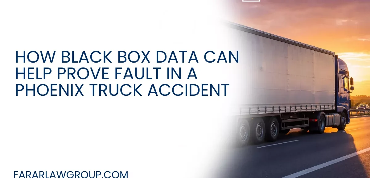 Truck accidents in Phoenix often result in devastating injuries, complicated insurance claims, and difficult legal battles. Unlike ordinary car accidents, commercial truck crashes frequently involve advanced electronic systems that record critical driving information before, during, and after a collision.