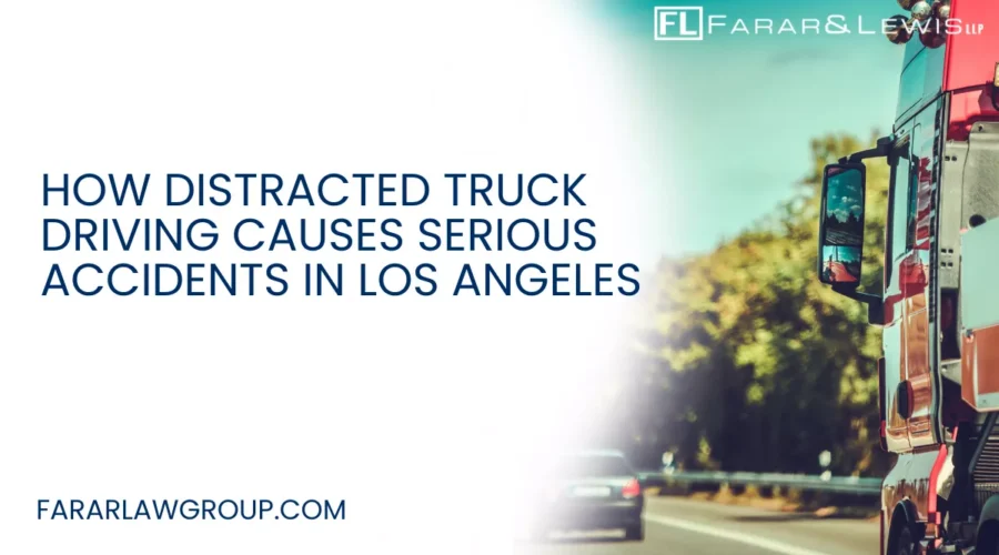 Distracted truck driving is a growing problem on Los Angeles roadways and one of the leading causes of serious commercial truck accidents. With major highways like I-5, I-10, I-405, and US-101 carrying thousands of commercial vehicles every day, even a brief distraction behind the wheel of a massive tractor-trailer can lead to devastating consequences.