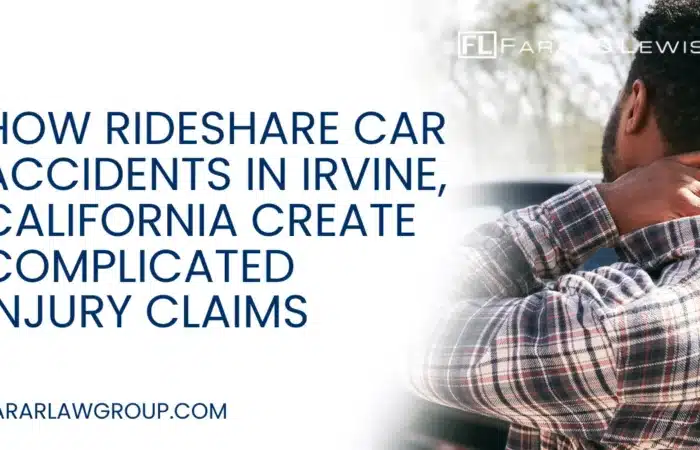 Rideshare services like Uber and Lyft have become a major part of daily transportation throughout Southern California. In Irvine, where busy business districts, universities, shopping centers, and commuter traffic create constant transportation demand, rideshare vehicles are everywhere. While these services offer convenience, they have also contributed to a growing number of serious car accidents involving rideshare drivers and passengers.