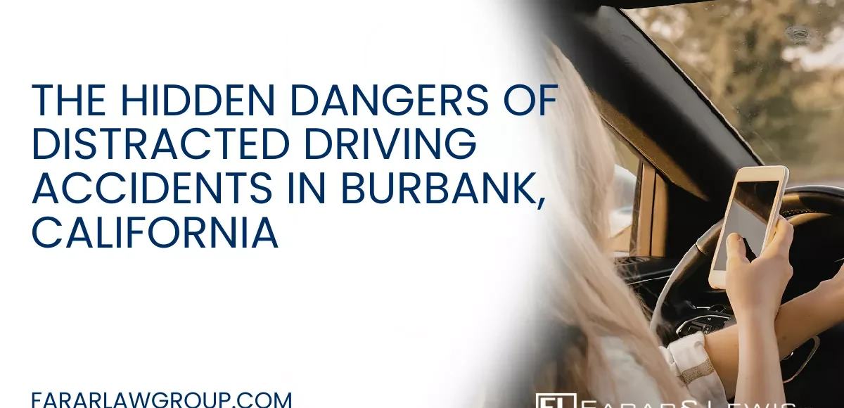 Distracted driving has become one of the leading causes of serious car accidents throughout California. In busy cities like Burbank, where commuters, tourists, rideshare drivers, and commercial traffic all compete for space on crowded roads, even a momentary distraction can result in devastating consequences.