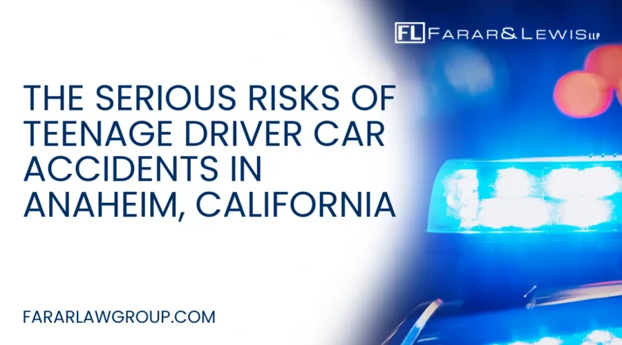 Teenage drivers face unique dangers every time they get behind the wheel. In busy Southern California cities like Anaheim, heavy traffic, distracted driving, tourism congestion, and limited driving experience create dangerous conditions that often contribute to serious accidents involving young drivers.