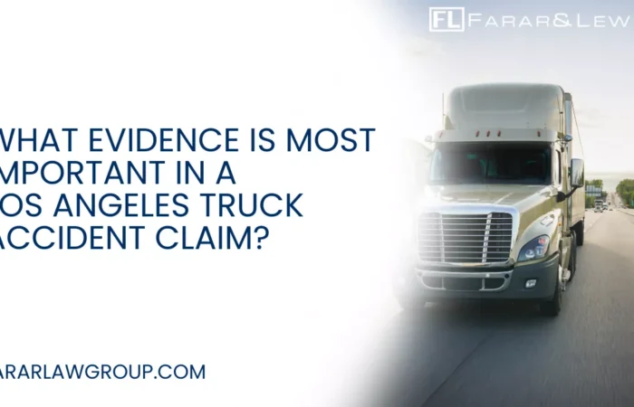 What Evidence Is Most Important in a Los Angeles Truck Accident Claim Truck accidents in Los Angeles often result in catastrophic injuries, major financial losses, and complicated legal disputes. Because commercial truck accident claims are far more complex than standard car accident cases, the strength of the evidence collected can play a critical role in determining whether a victim successfully recovers compensation.