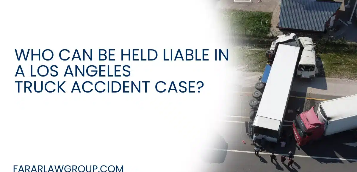 Truck accidents in Los Angeles often result in catastrophic injuries, extensive property damage, and complicated legal claims. Unlike standard car accidents, truck accident cases frequently involve multiple parties, federal regulations, and commercial insurance policies, making liability far more complex.