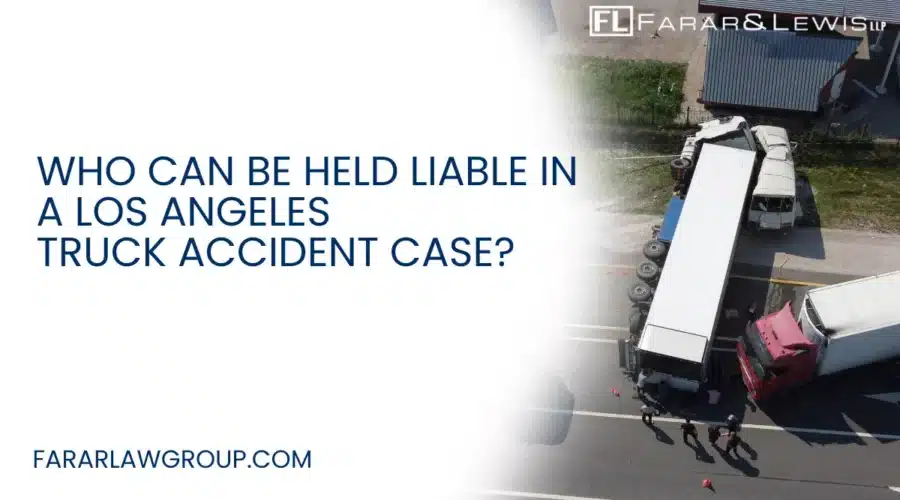 Truck accidents in Los Angeles often result in catastrophic injuries, extensive property damage, and complicated legal claims. Unlike standard car accidents, truck accident cases frequently involve multiple parties, federal regulations, and commercial insurance policies, making liability far more complex.