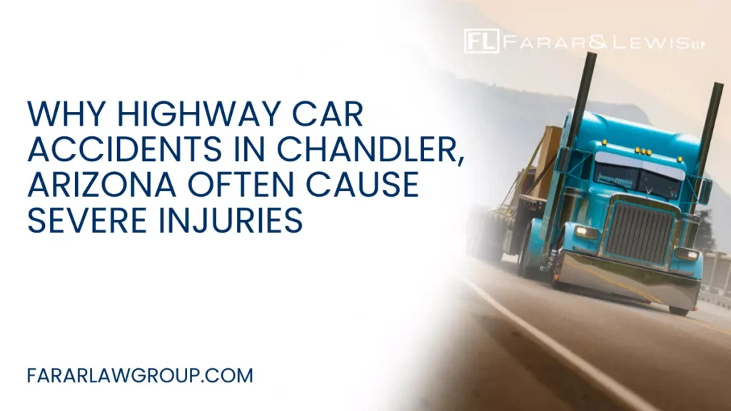 Highway car accidents are among the most dangerous types of crashes in Arizona. In rapidly growing cities like Chandler, busy freeways, heavy commuter traffic, construction zones, and high-speed driving create serious risks for motorists every day. When accidents occur on major highways, the force of impact often leads to catastrophic injuries, extensive property damage, and complicated legal claims.