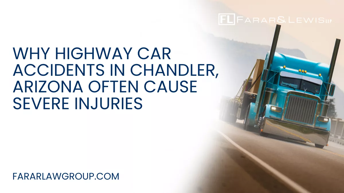 Highway car accidents are among the most dangerous types of crashes in Arizona. In rapidly growing cities like Chandler, busy freeways, heavy commuter traffic, construction zones, and high-speed driving create serious risks for motorists every day. When accidents occur on major highways, the force of impact often leads to catastrophic injuries, extensive property damage, and complicated legal claims.