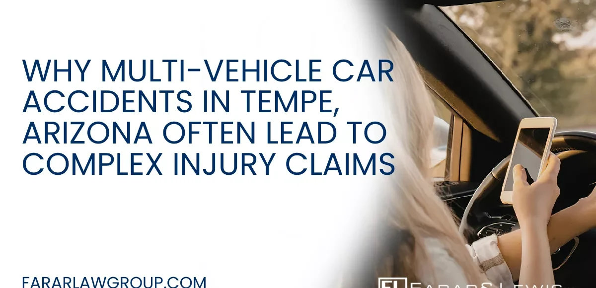Multi-vehicle car accidents are among the most dangerous and legally complicated crashes on Arizona roads. In Tempe, where heavy commuter traffic, college students, tourism, and major highways all converge, chain-reaction collisions happen far too often. These crashes frequently involve multiple injured victims, disputed liability, severe vehicle damage, and complicated insurance claims.