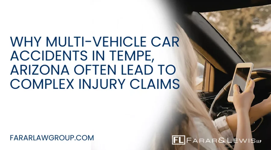 Multi-vehicle car accidents are among the most dangerous and legally complicated crashes on Arizona roads. In Tempe, where heavy commuter traffic, college students, tourism, and major highways all converge, chain-reaction collisions happen far too often. These crashes frequently involve multiple injured victims, disputed liability, severe vehicle damage, and complicated insurance claims.