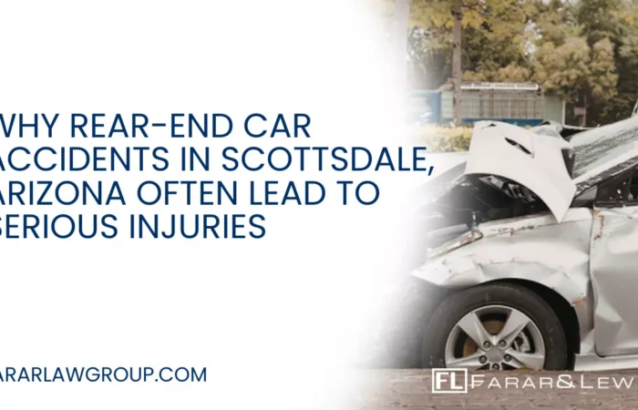 Rear-end collisions are among the most common types of car accidents in Arizona, but many people underestimate how dangerous these crashes can be. In Scottsdale, heavy traffic, distracted driving, and high-speed roadways contribute to thousands of rear-end accidents every year. While some crashes result in minor vehicle damage, others leave victims with severe injuries, long-term medical complications, and significant financial losses.
