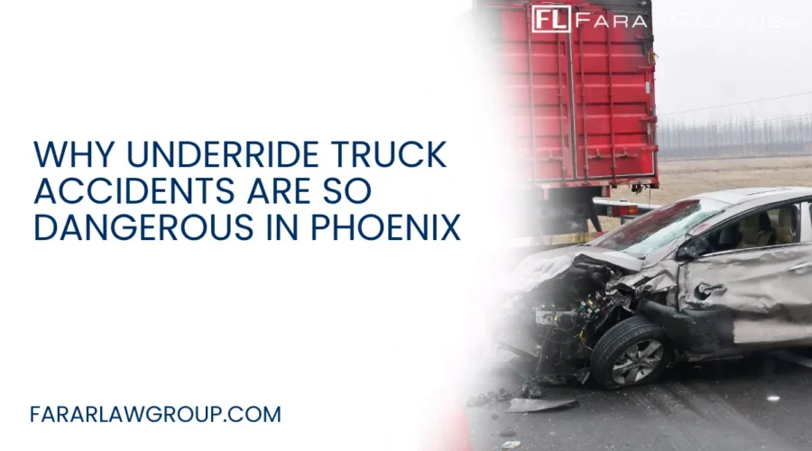 Underride truck accidents are among the deadliest types of collisions on Phoenix roadways. These devastating crashes occur when a smaller passenger vehicle slides underneath the side or rear of a commercial truck or trailer, often leading to catastrophic injuries or fatalities.
